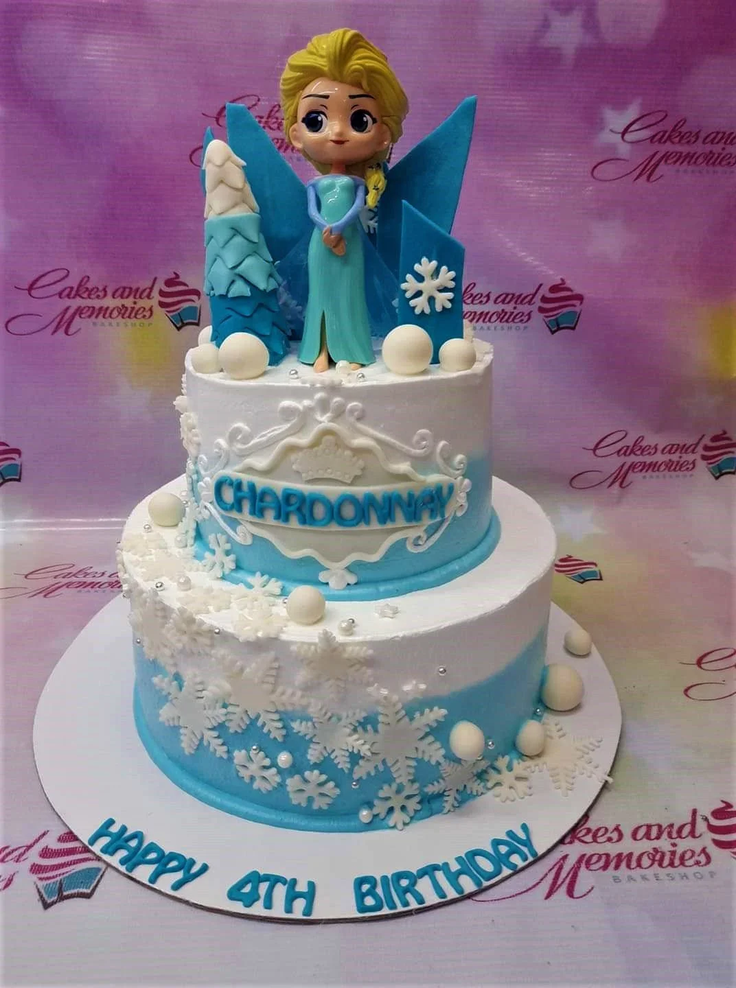 Frozen Elsa Cake