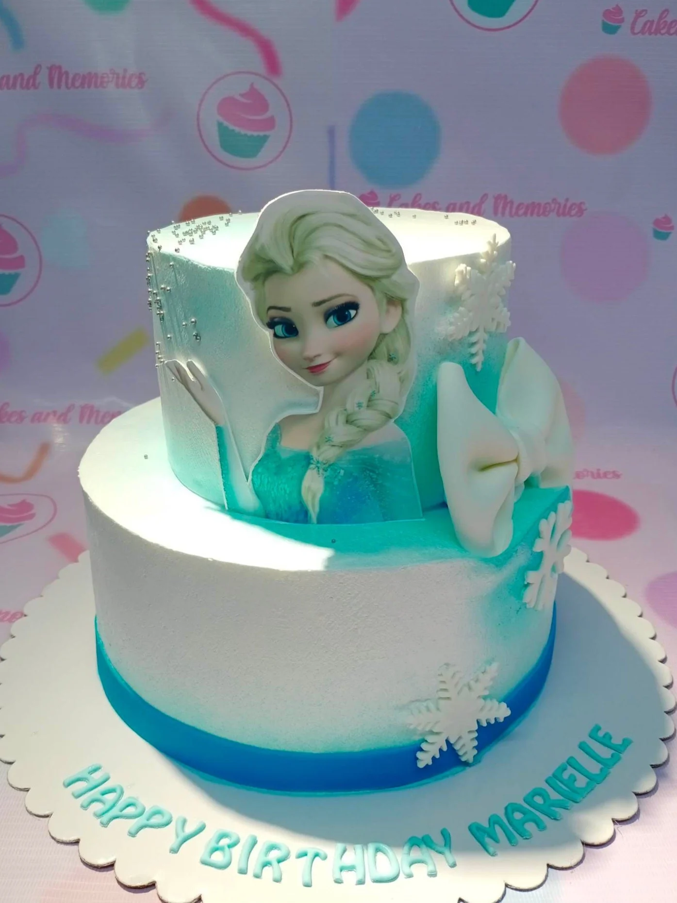 Frozen Elsa Cake