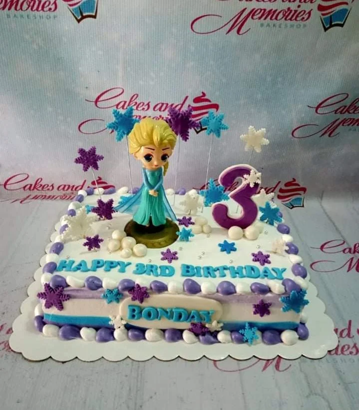 Frozen Elsa Cake