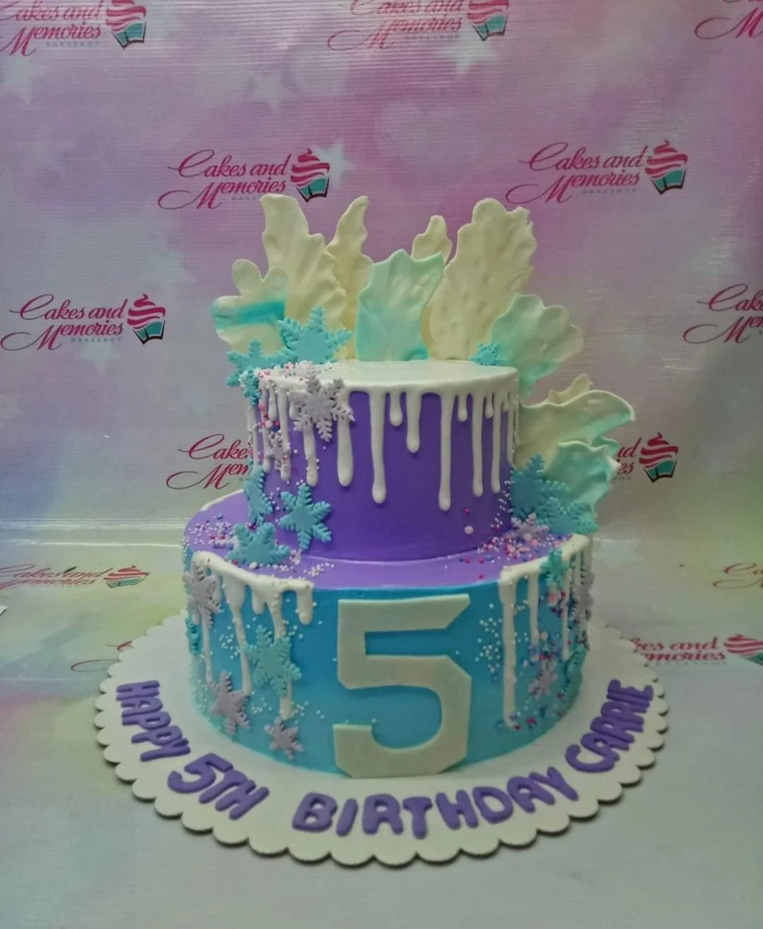 Frozen Women Cake Design