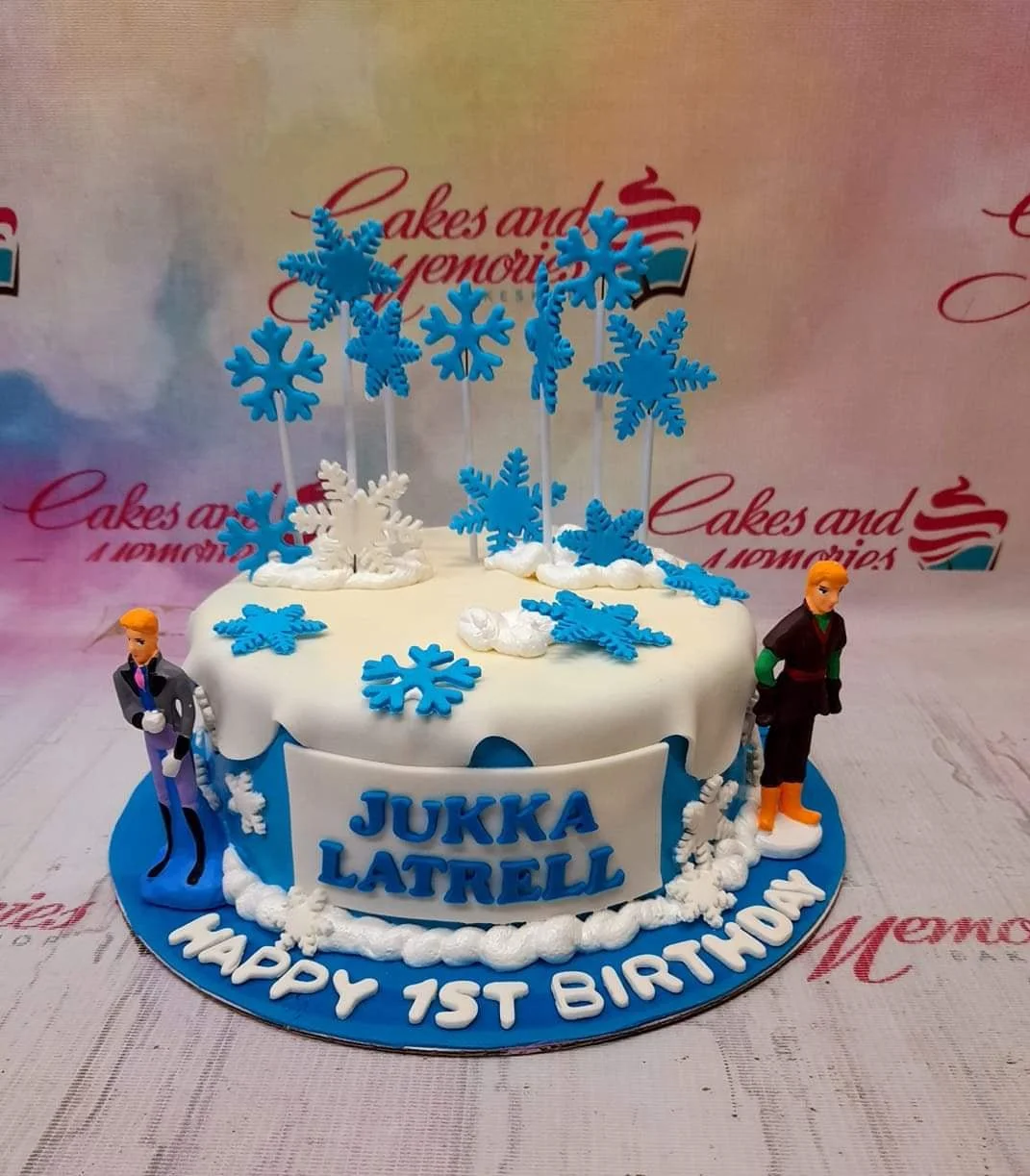 Frozen Snow White Cake Design