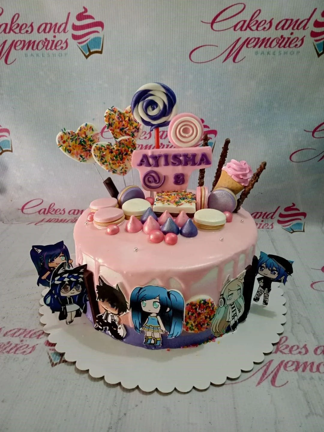 Gacha Life Cake