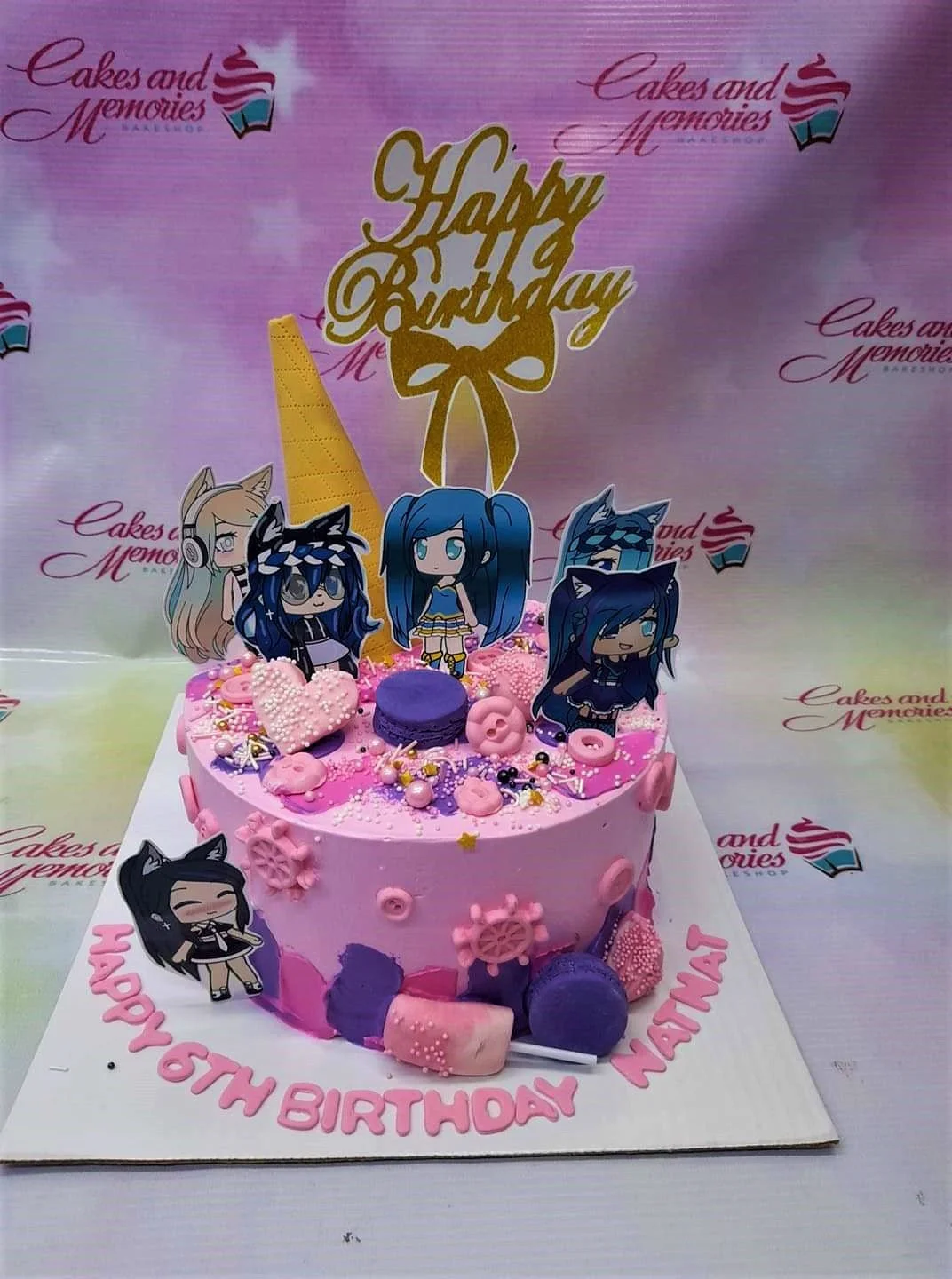 Gacha Life Cake