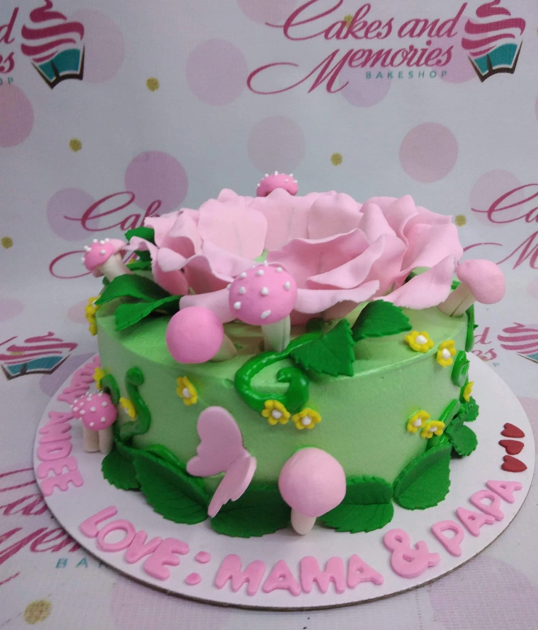 Garden Flower Cake