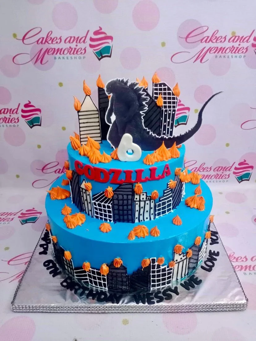 Godzilla Cake