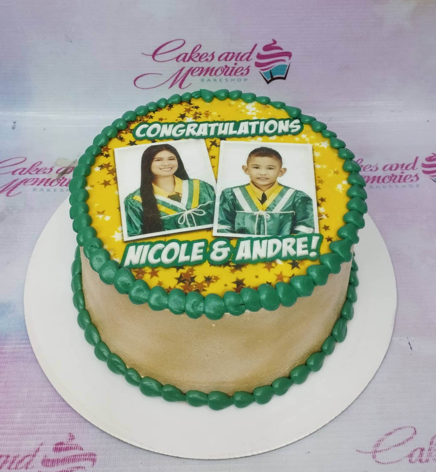 Graduation Photo Cake