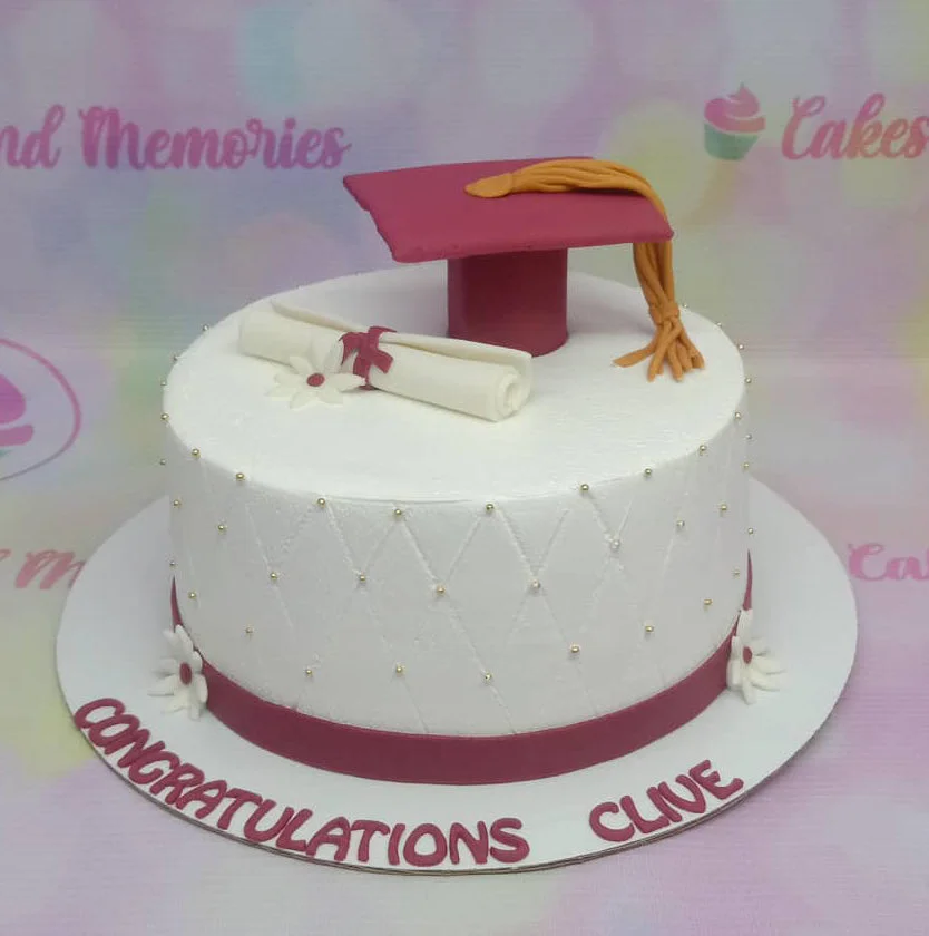 Graduation Rock And Roll Cake Design