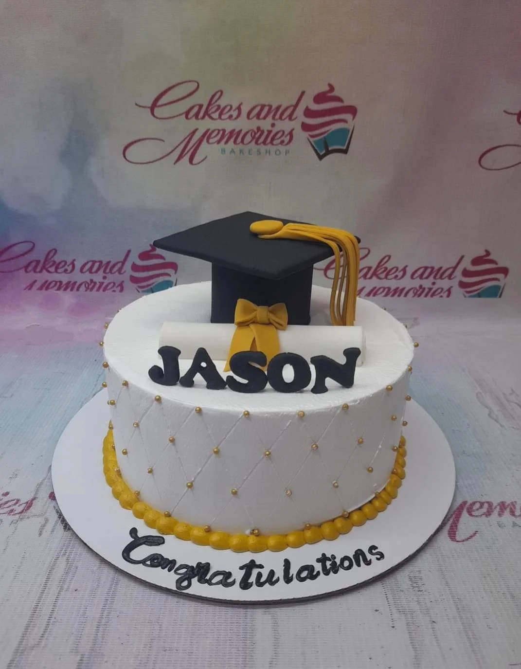 Graduation Diana And Roma Cake Design