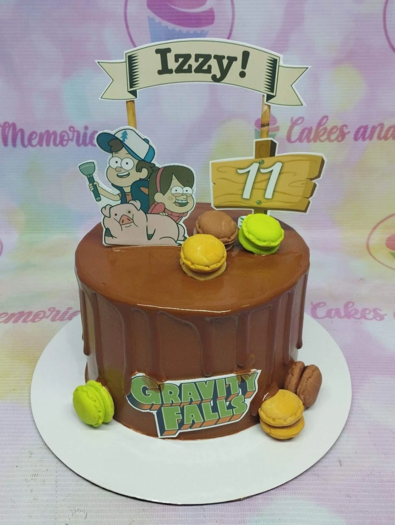 Gravity Falls Cake