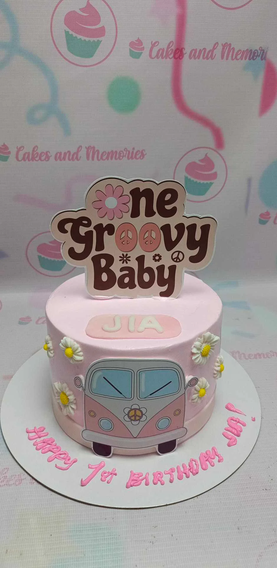 Groovy Baby Cake