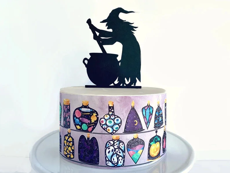 Halloween Witch Cake
