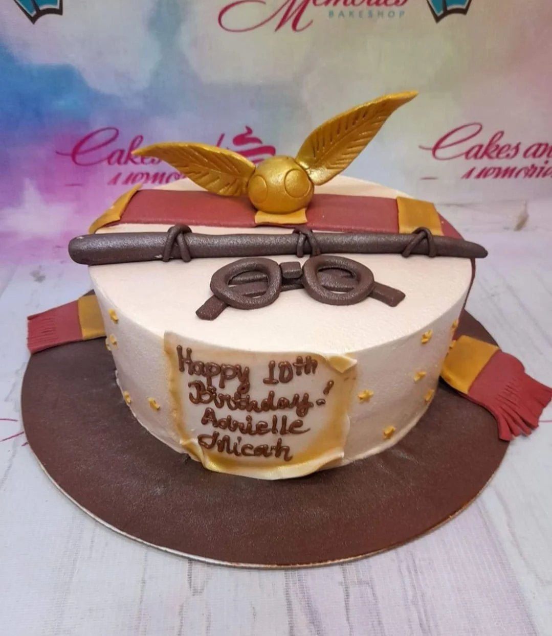 Harry Potter Watch Cake Design