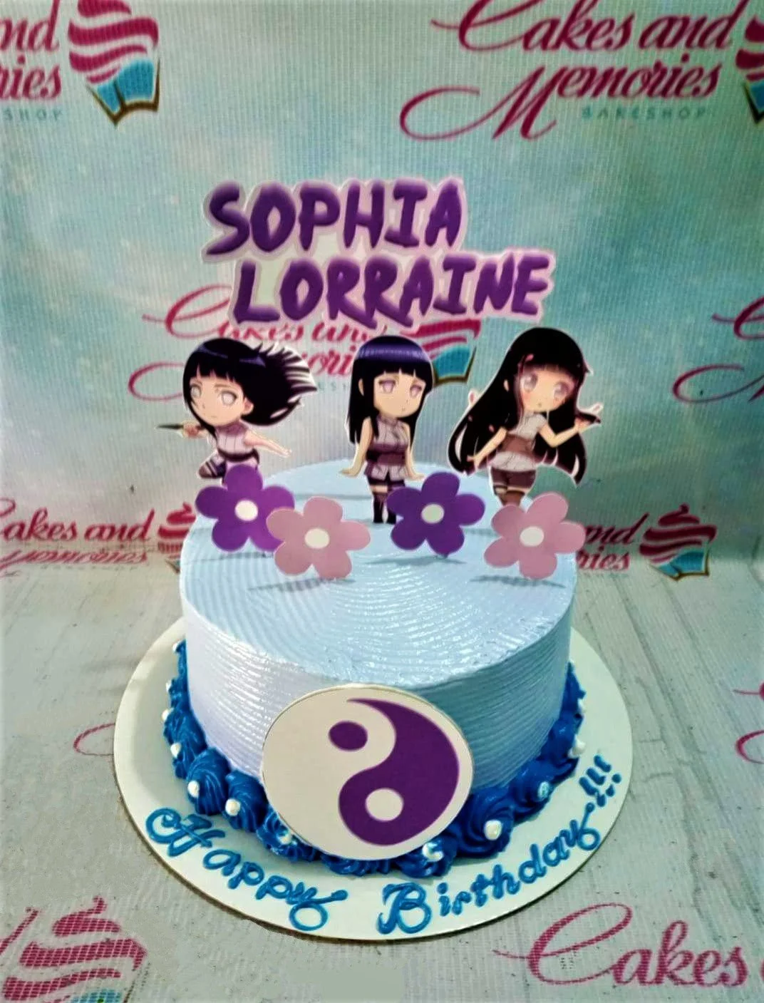 Hinata Naruto Cake