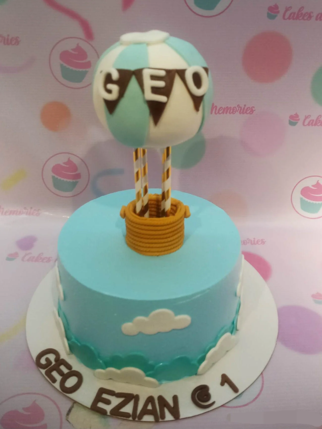Hot Air Balloon Cake