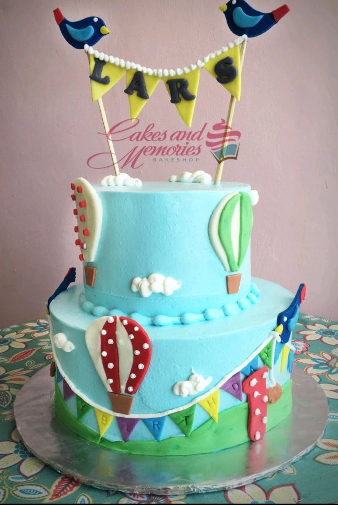 Hot Air Balloon Cake