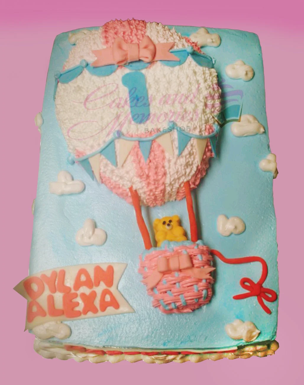 Hot Air Balloon Cake