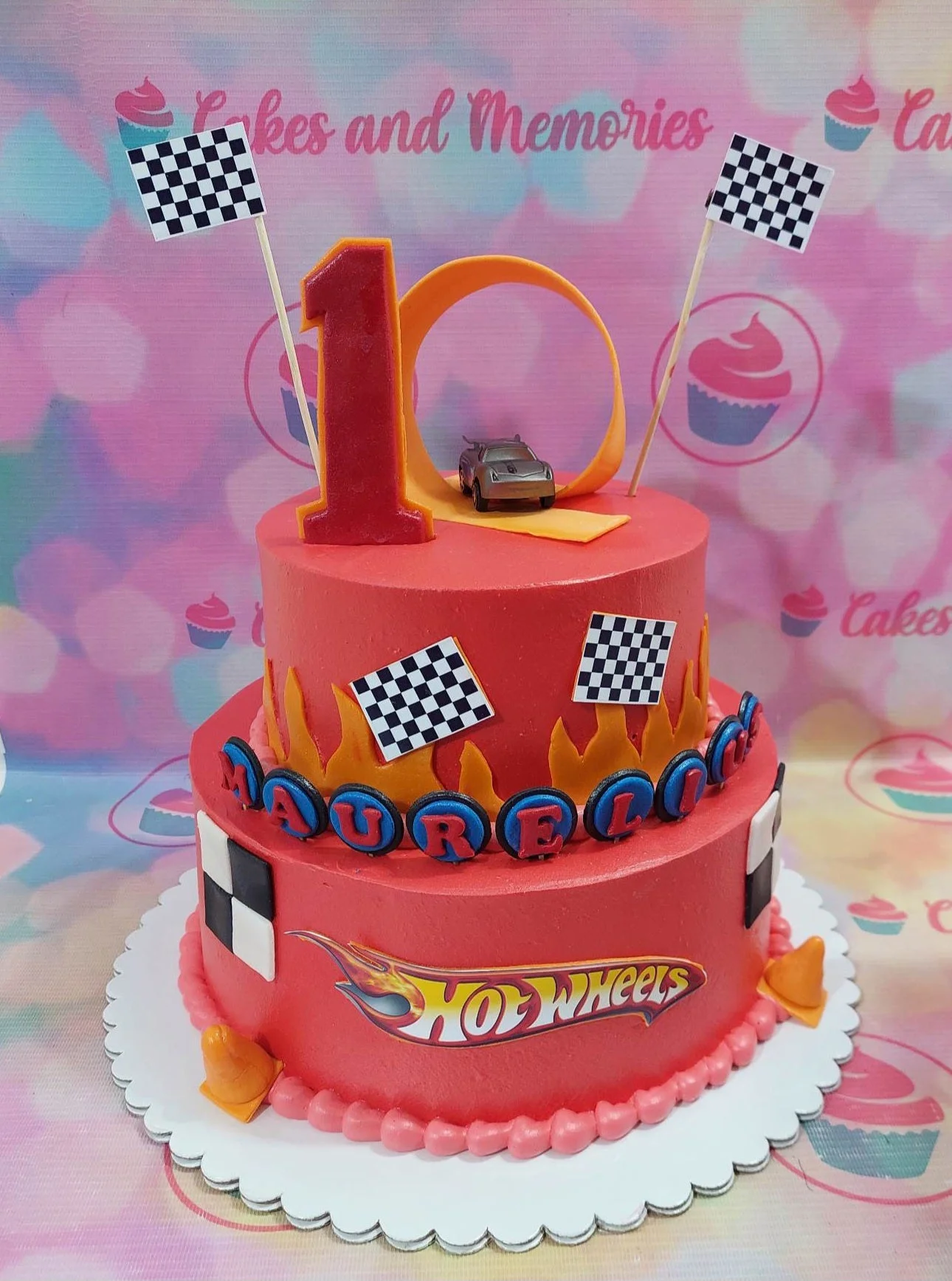 Hot Wheels Cake