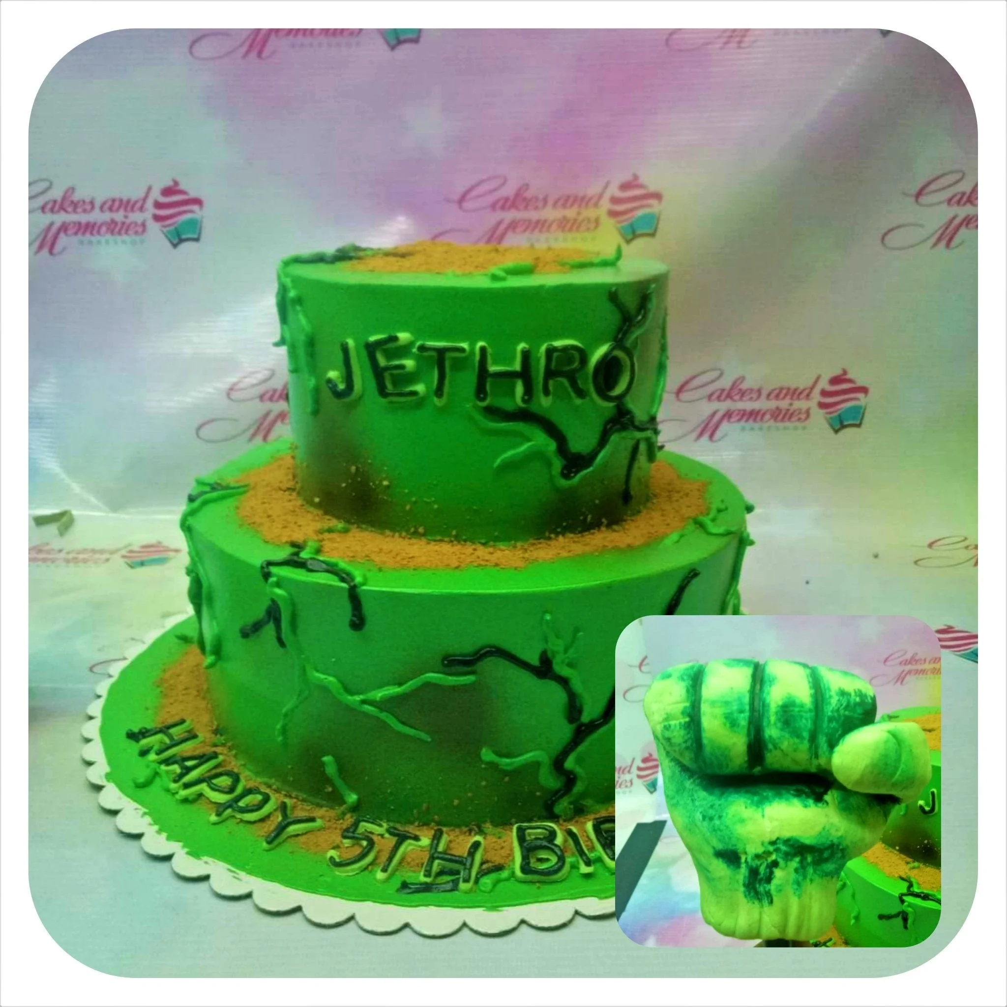 Hulk Cake