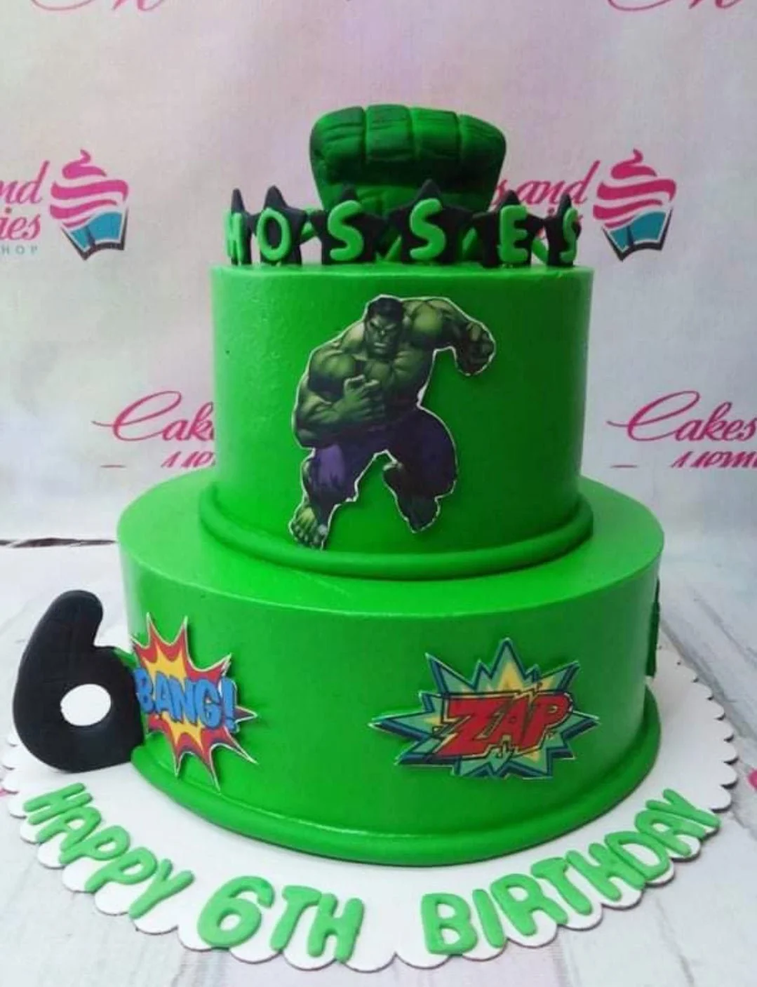 Hulk Cake