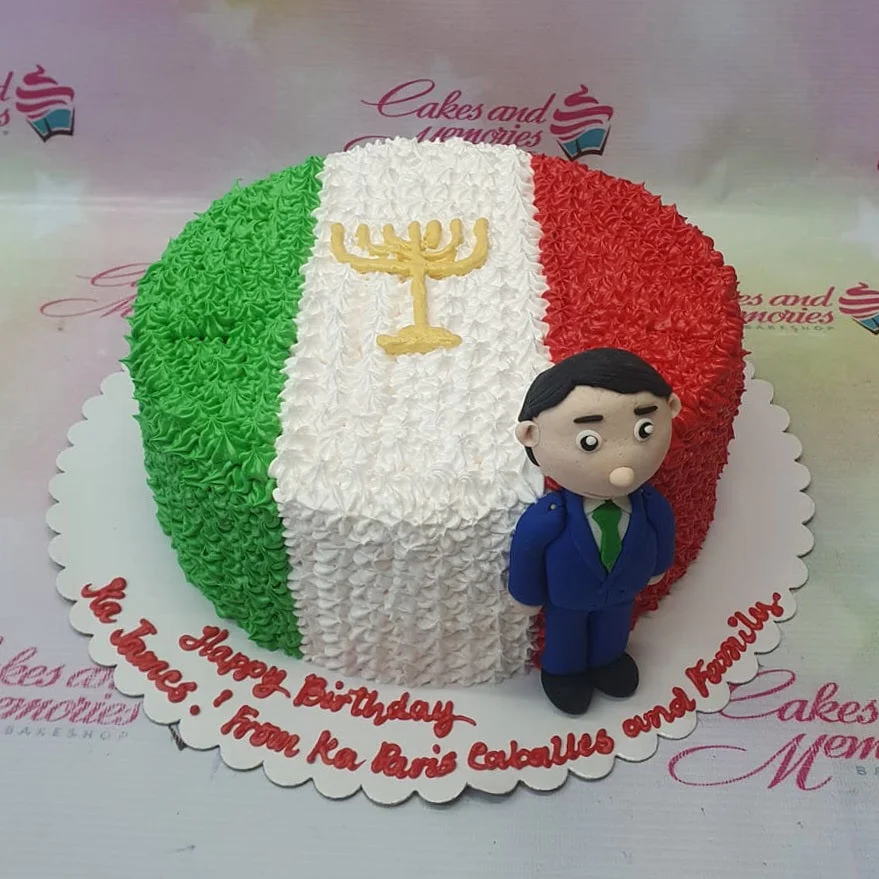 Italian Flag X-Men Cake Design
