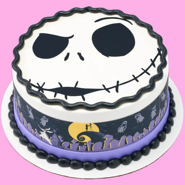 Jack Skellington Christmas Cake Design