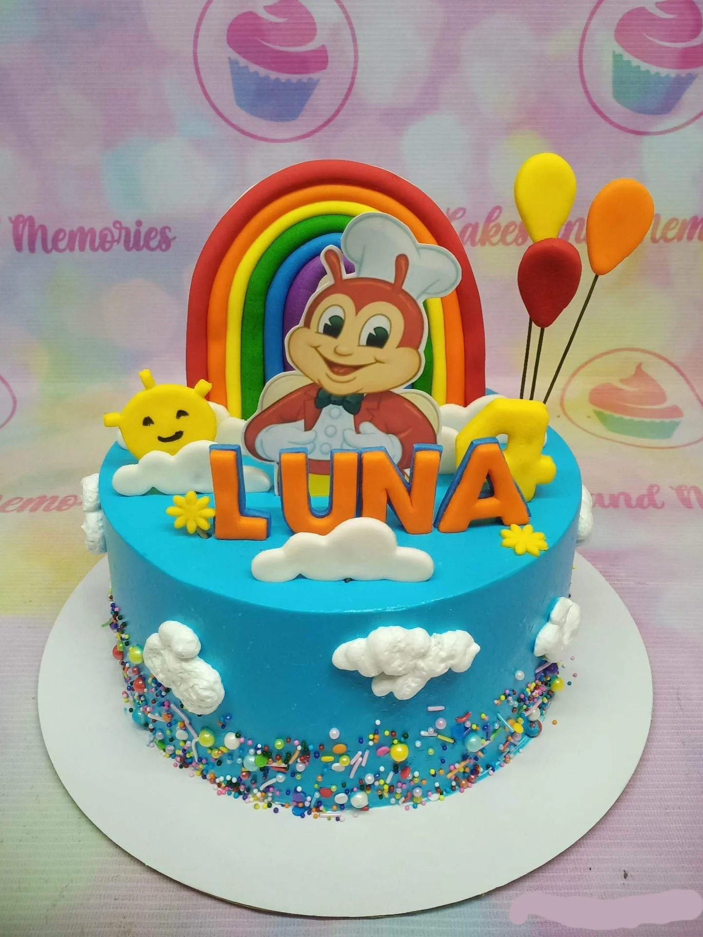 Jollibee Rainbow Cake
