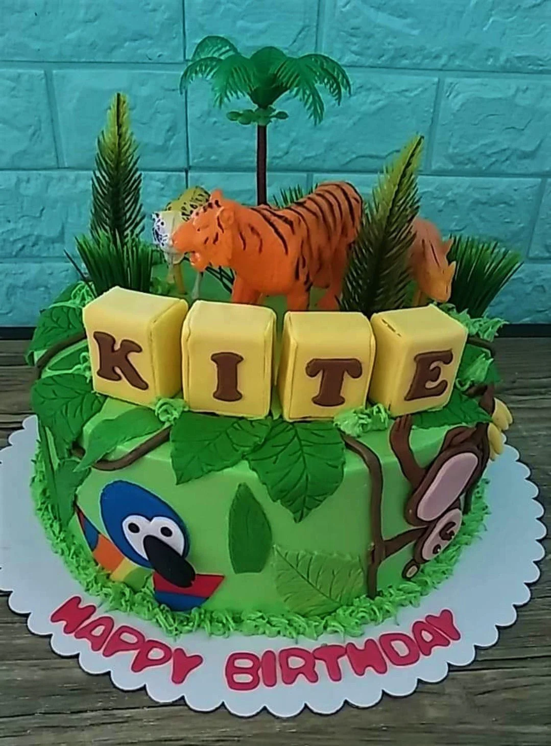 Jungle Safari Cake