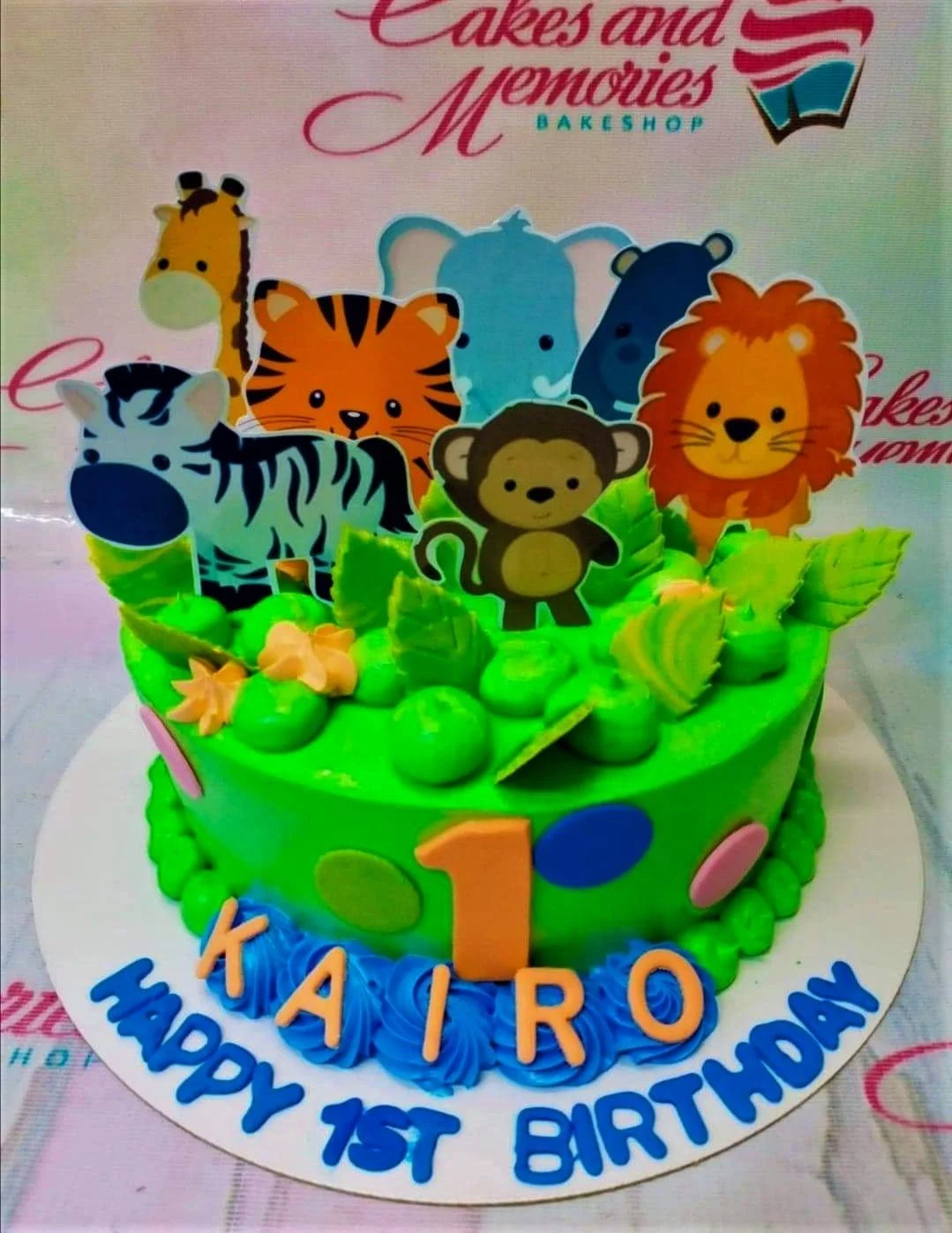 Jungle Safari Cake