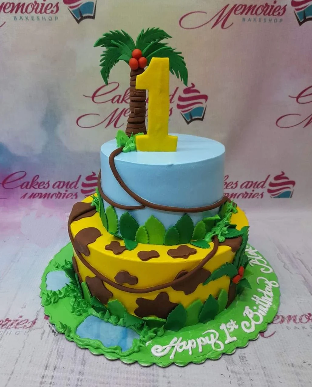 Jungle Safari Cake