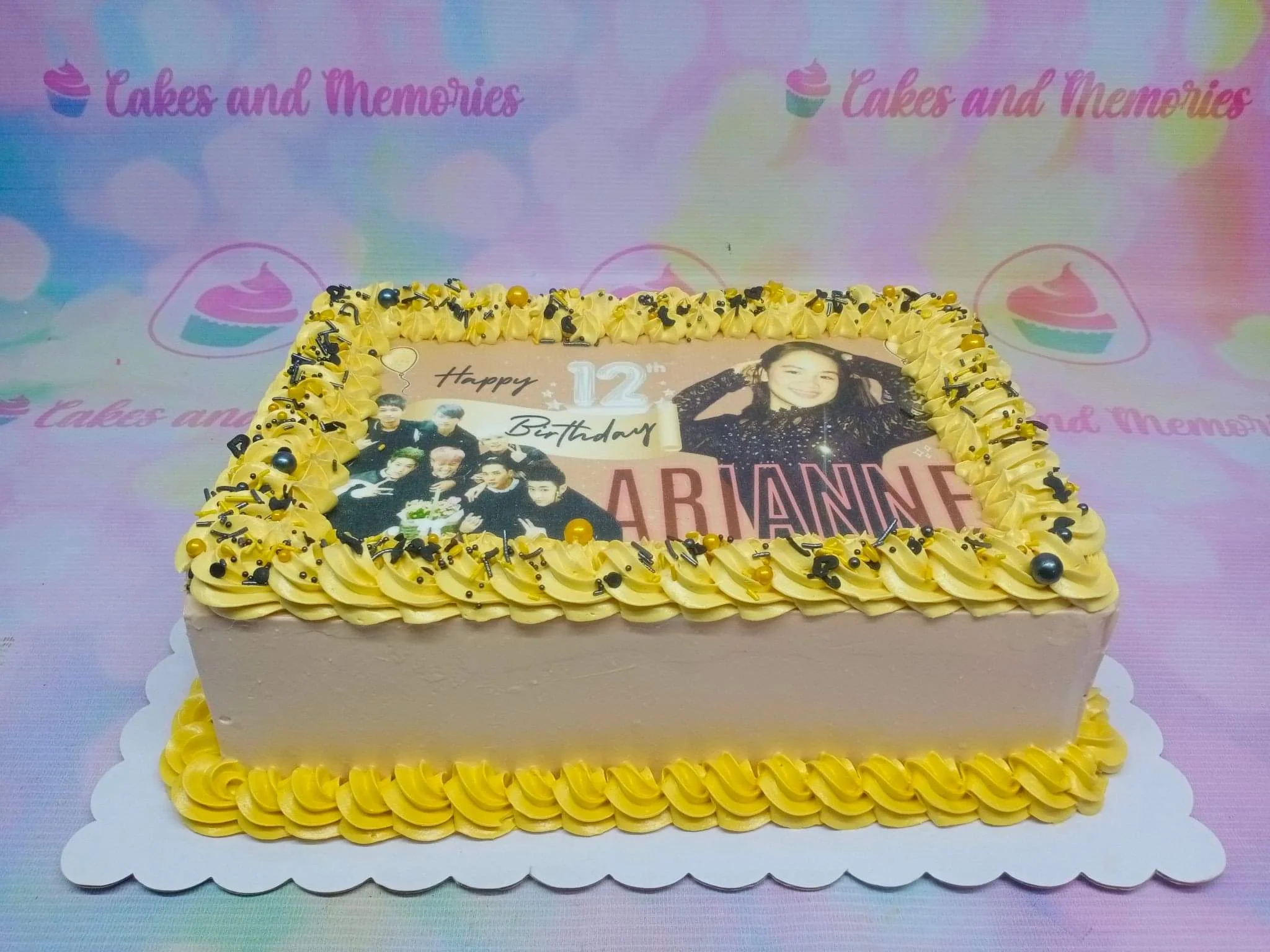 K-pop Birthday Cake
