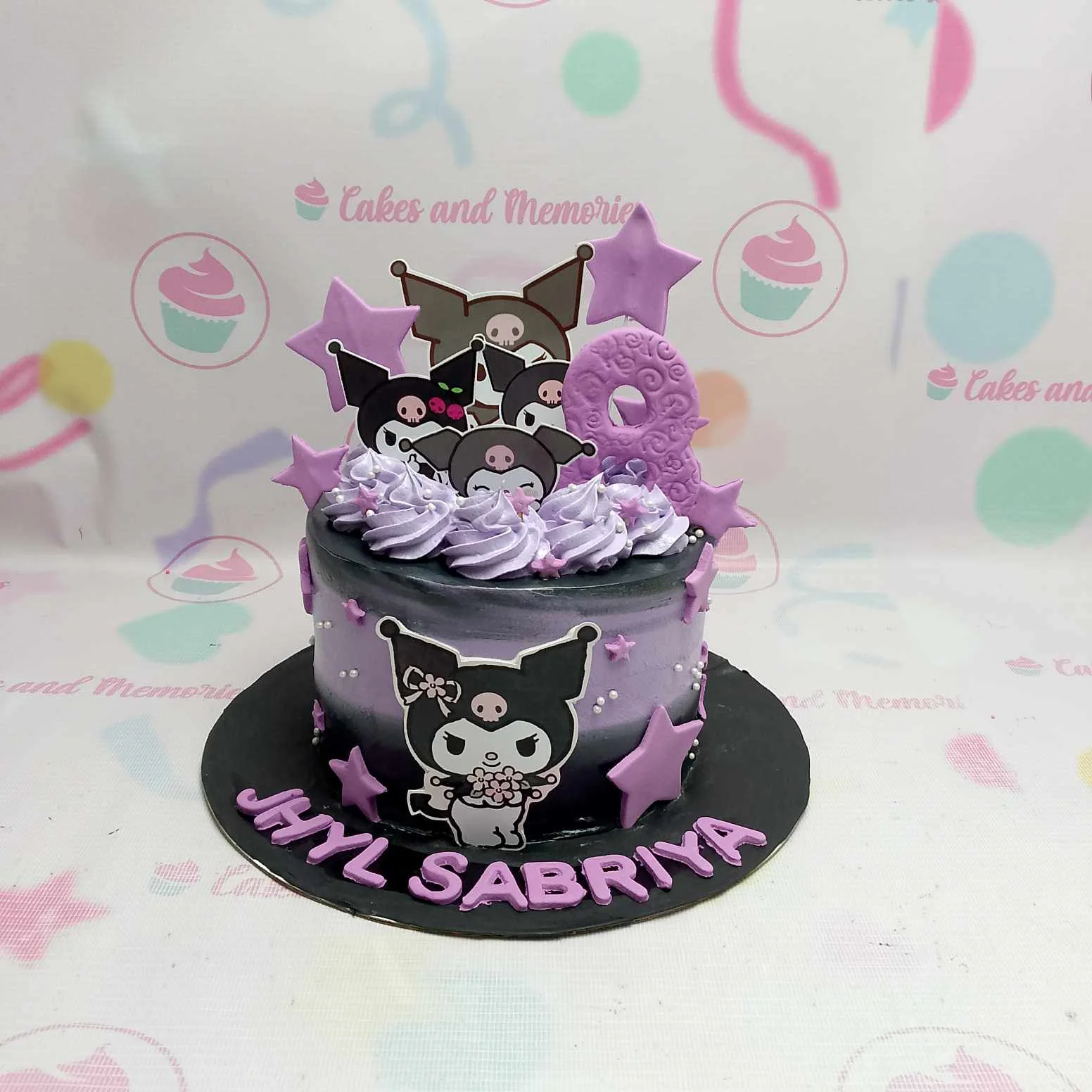 Kuromi Cake