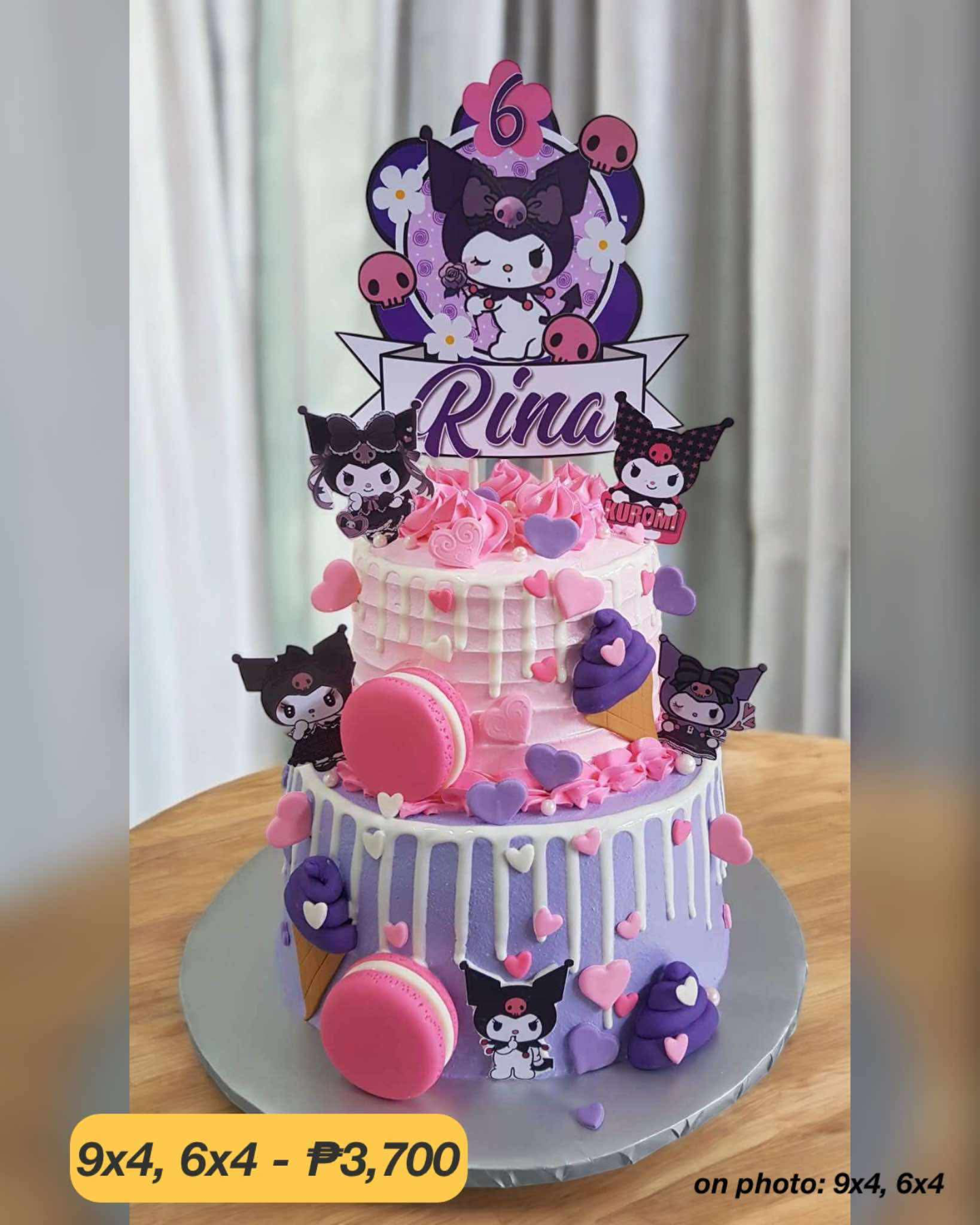 Kuromi Cake