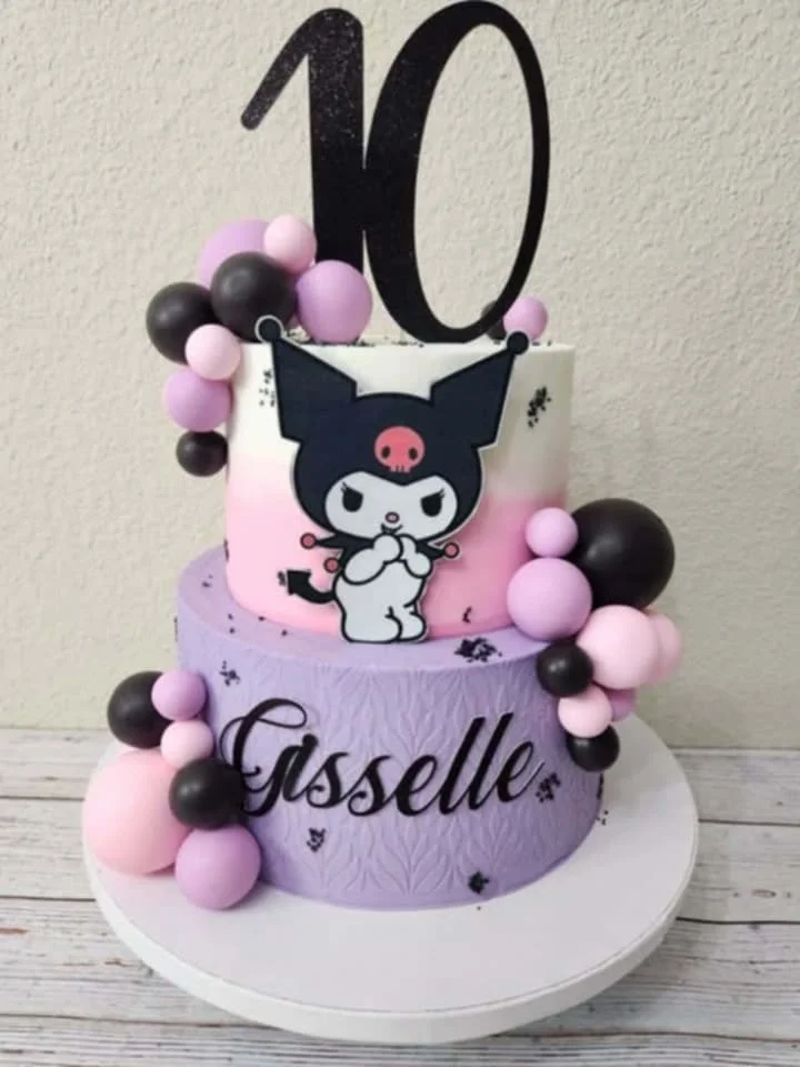 Kuromi Sanrio Cake