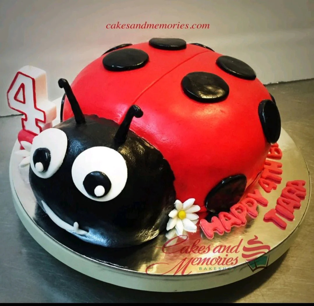 Ladybug Lady Bug Cake Design