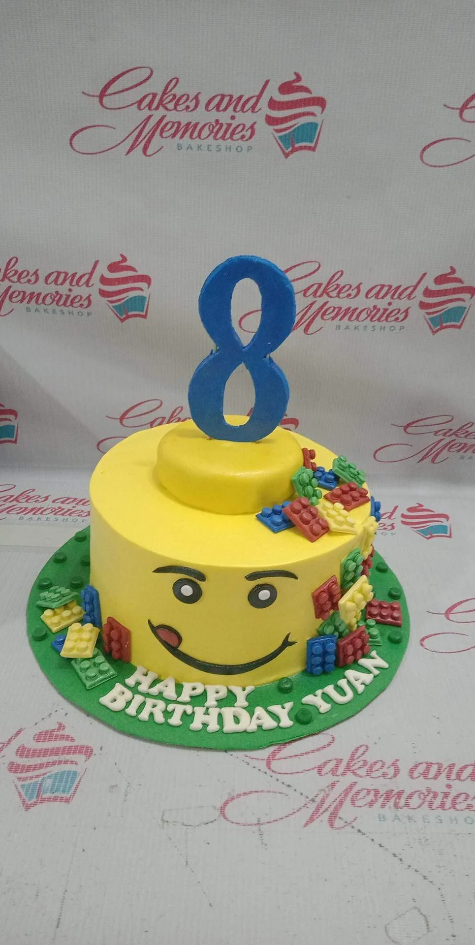 Lego Siren Head Cake Design