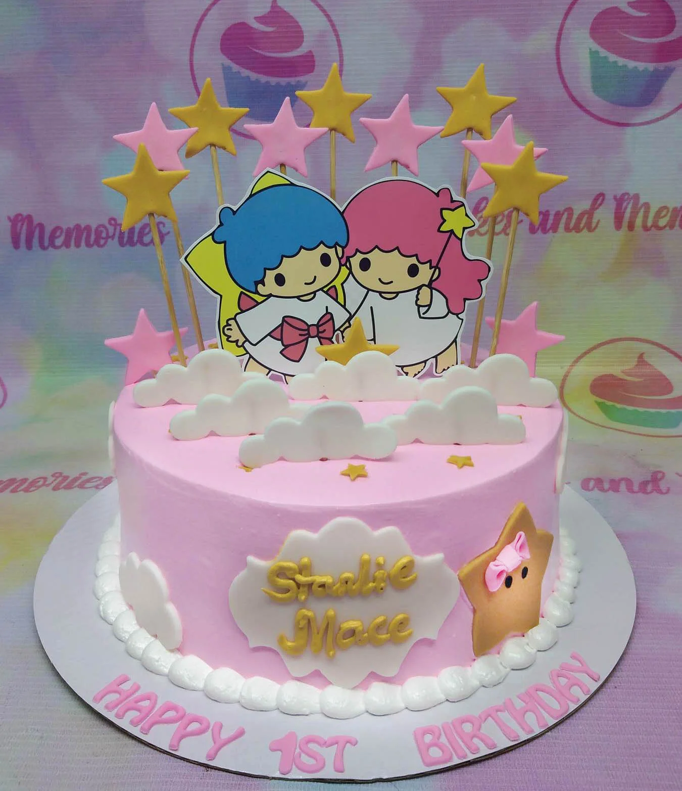 Little Twin Stars Tayo The Little Bus Cake Design