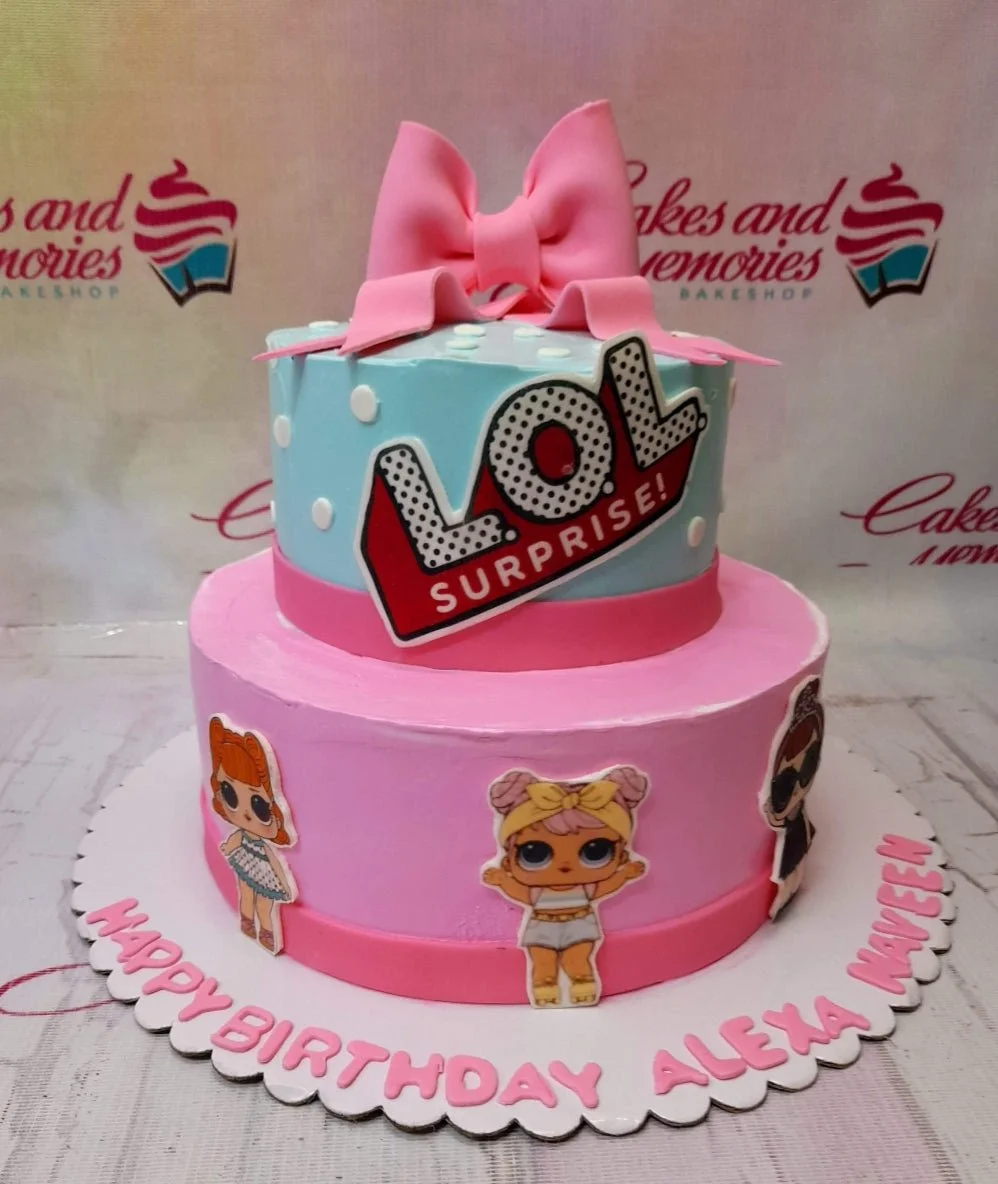 Lol Surprise Tobot Cake Design