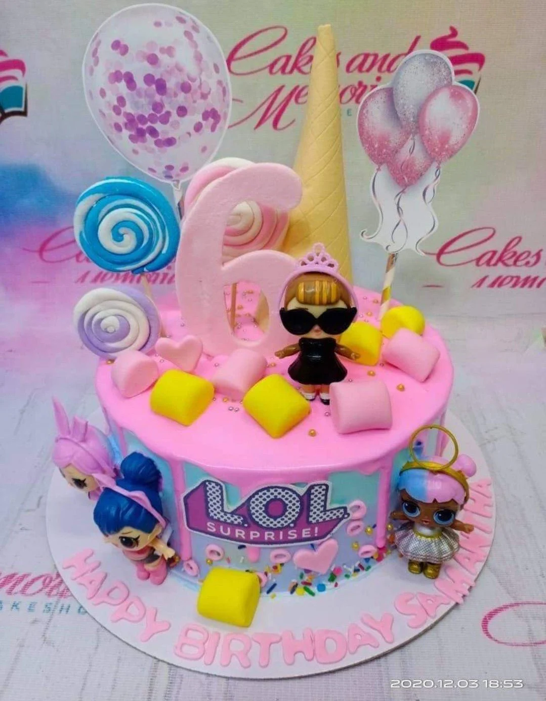 Lol Surprise Cake