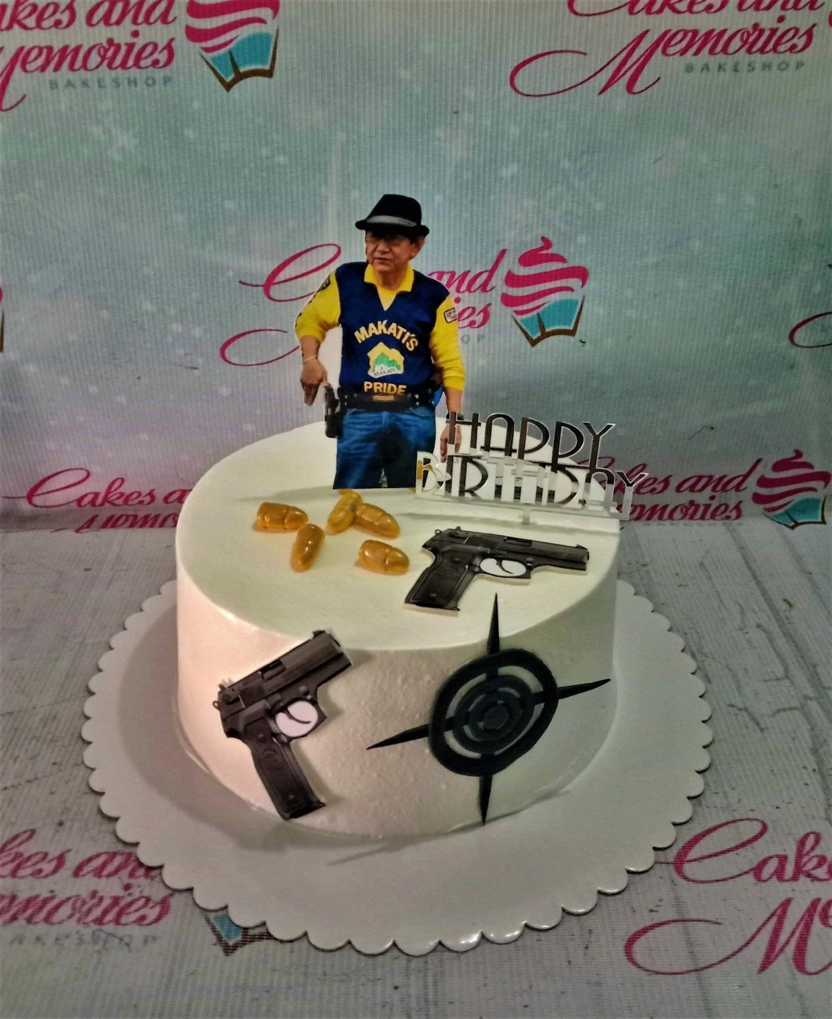 Makati's Pride Gundam Cake Design