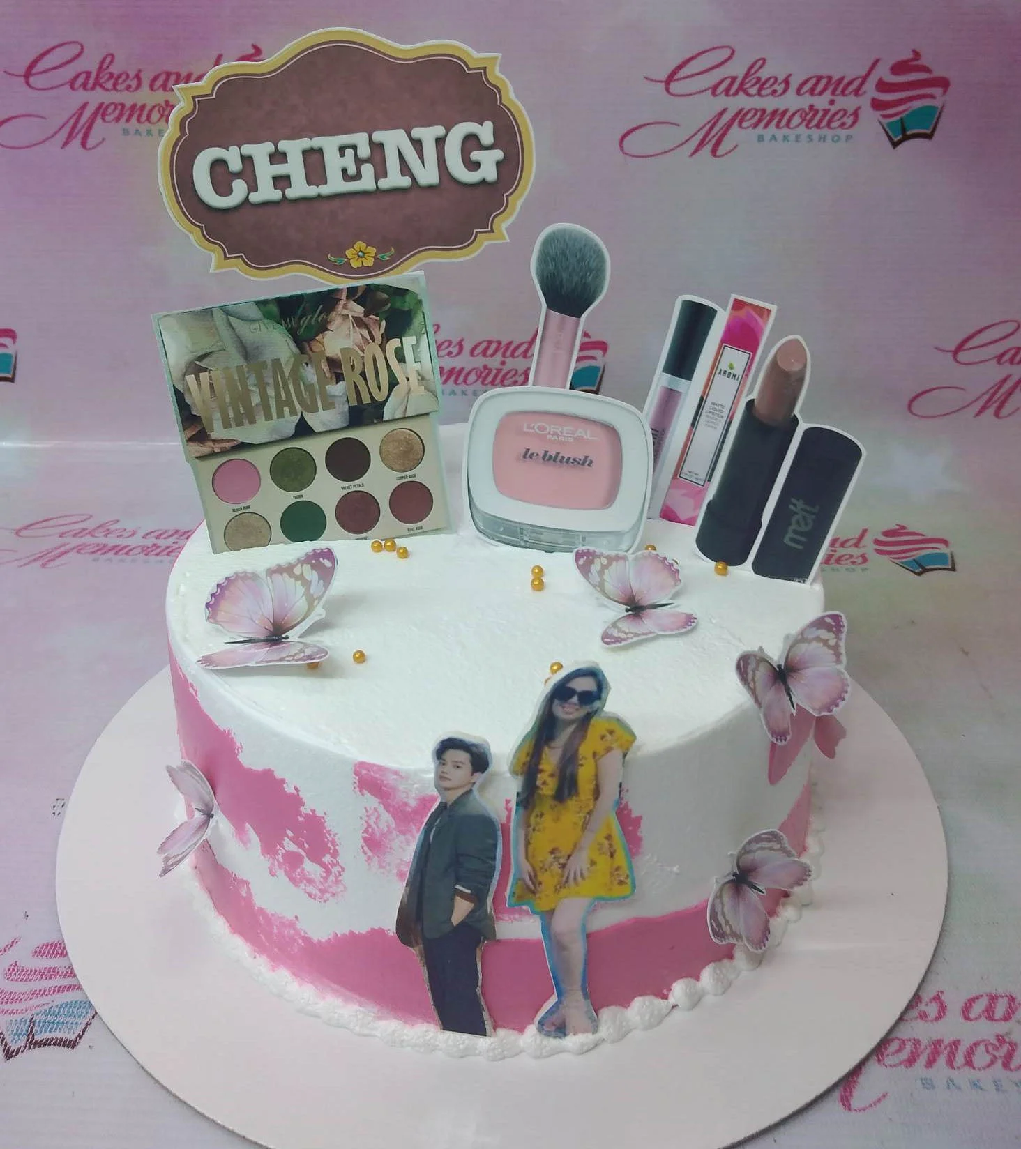 Makeup Birthday Make Up Cake Design