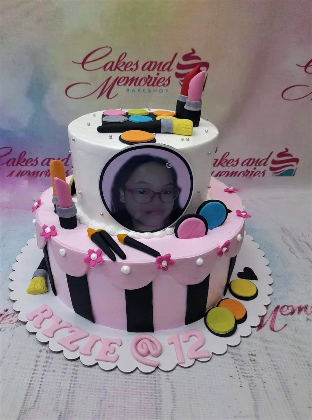 Makeup Birthday Make Up Cake Design