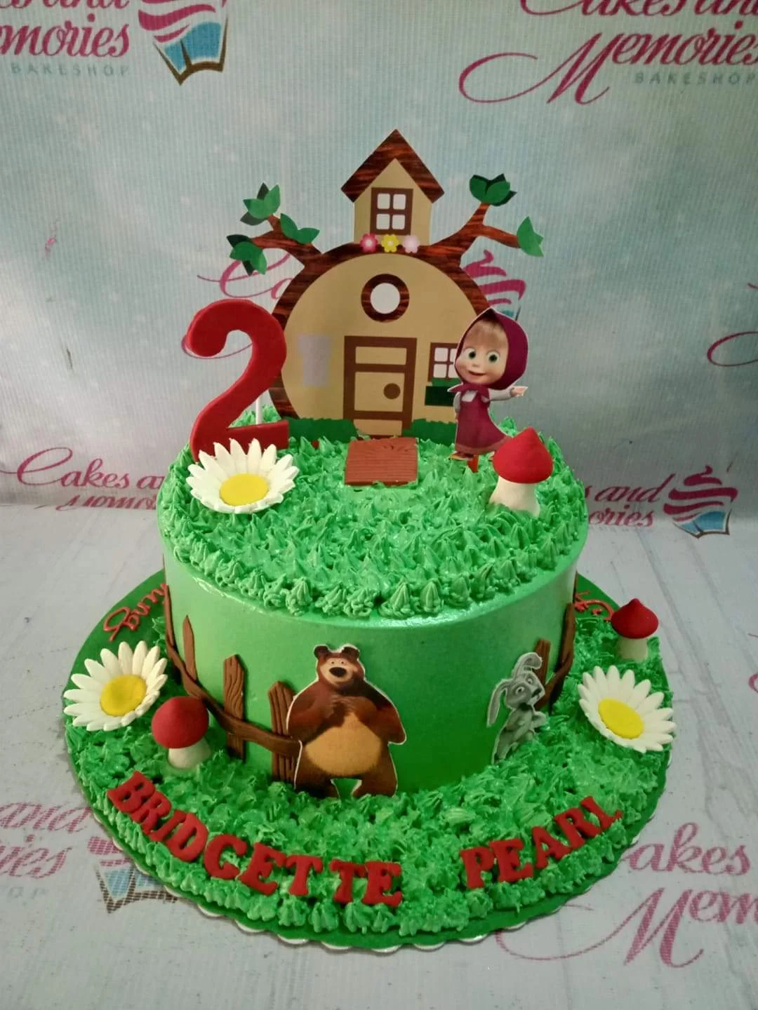 Masha And The Bear Dave And Ava Cake Design