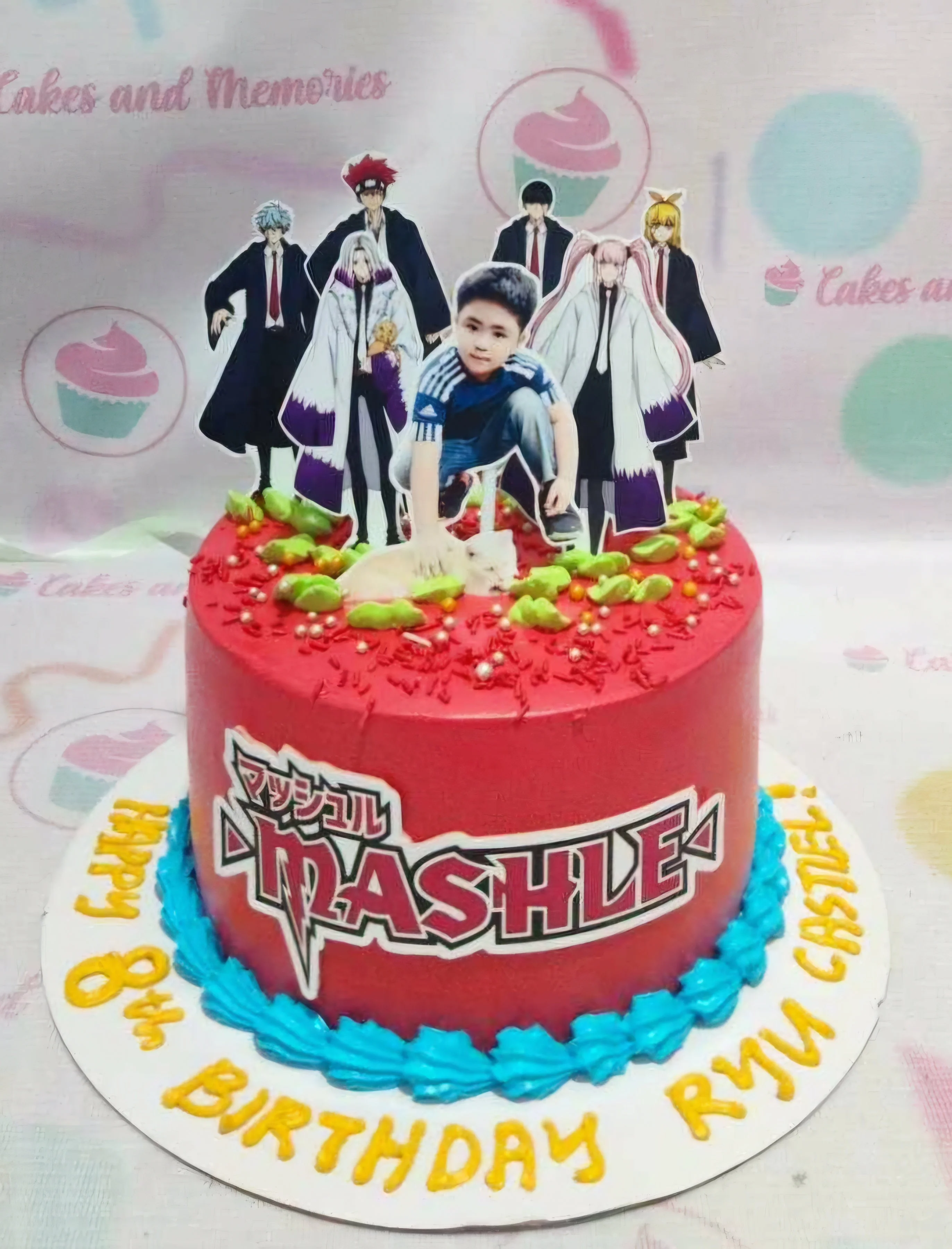Mashle Anime Cake