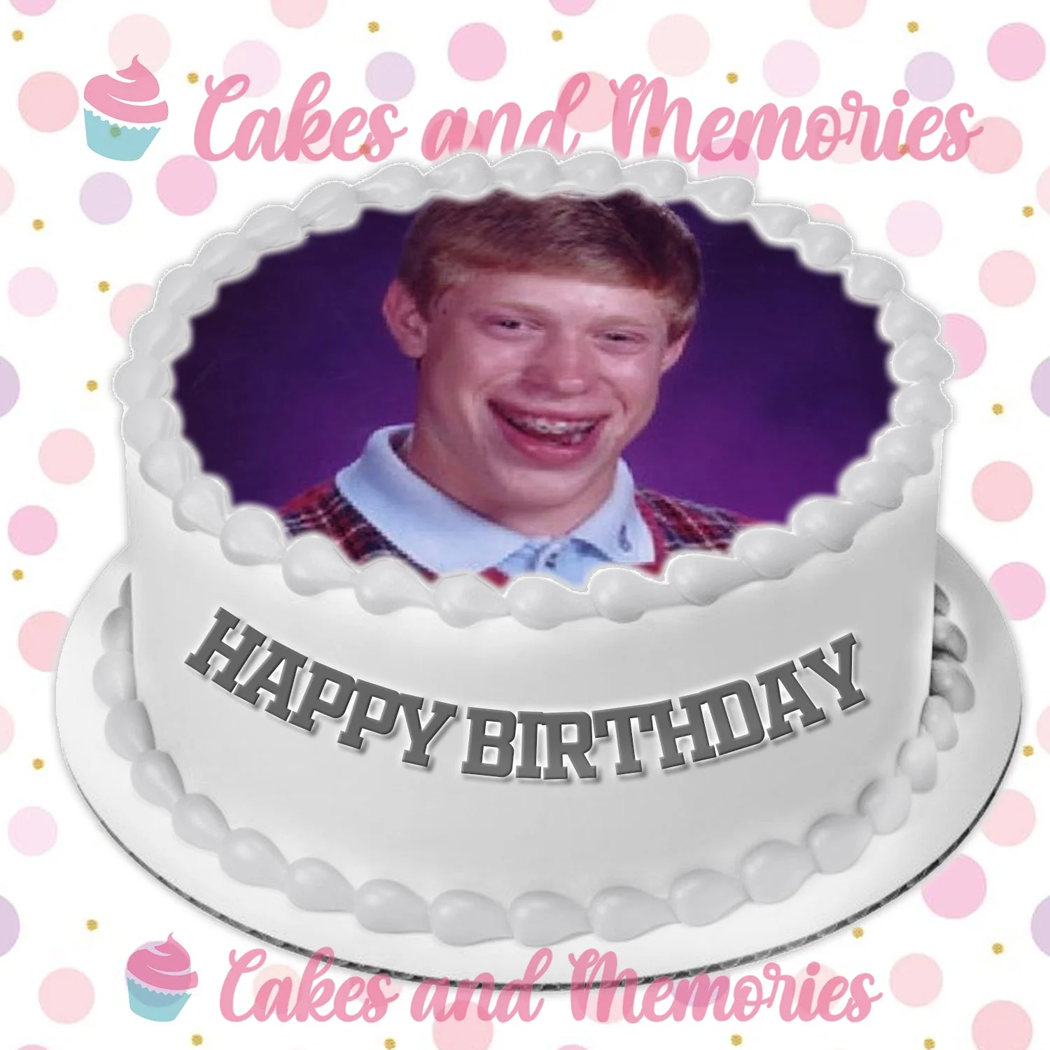 Meme Smiling Critters Cake Design