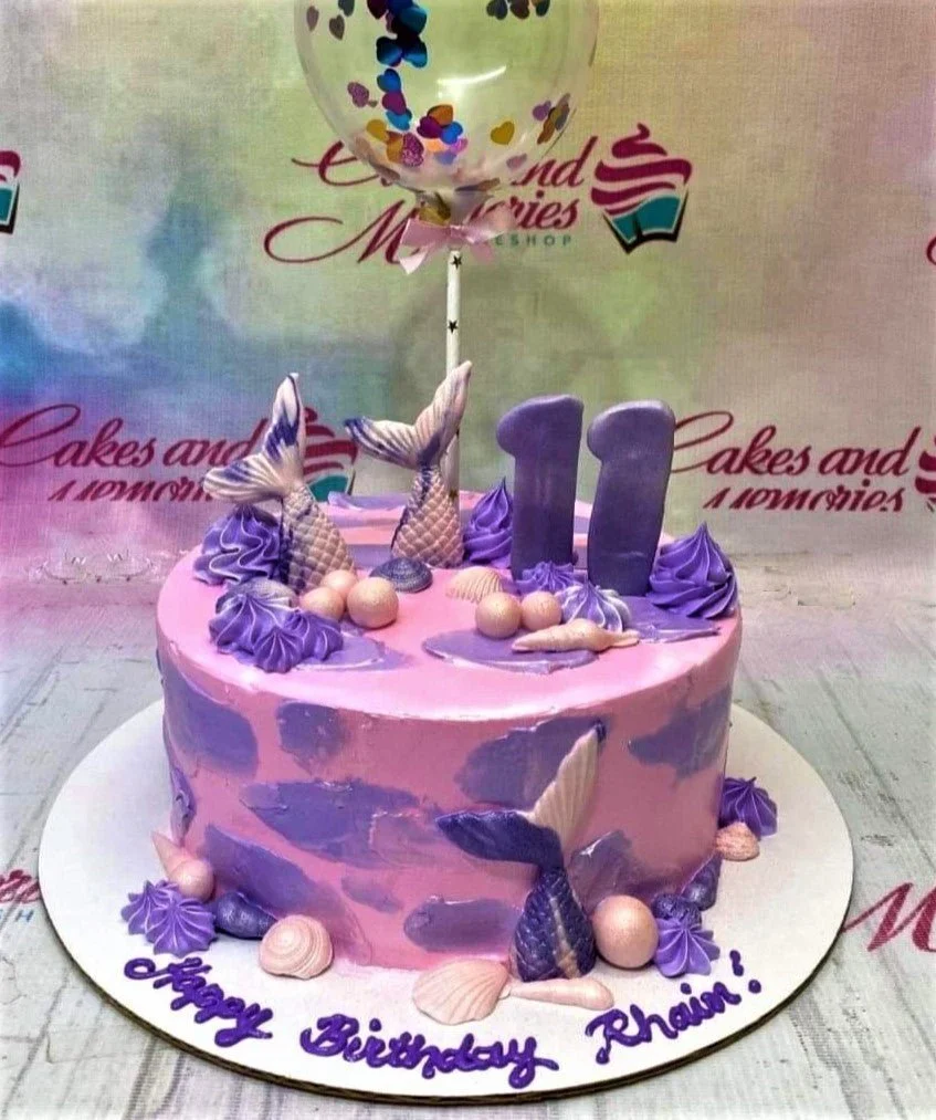 Mermaid Mulan Cake Design