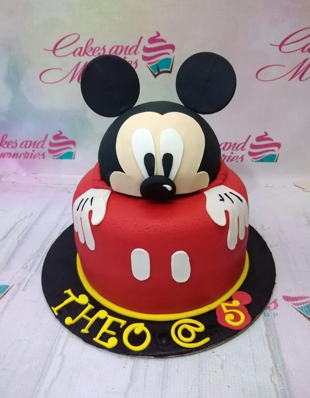 Mickey Mouse Cake