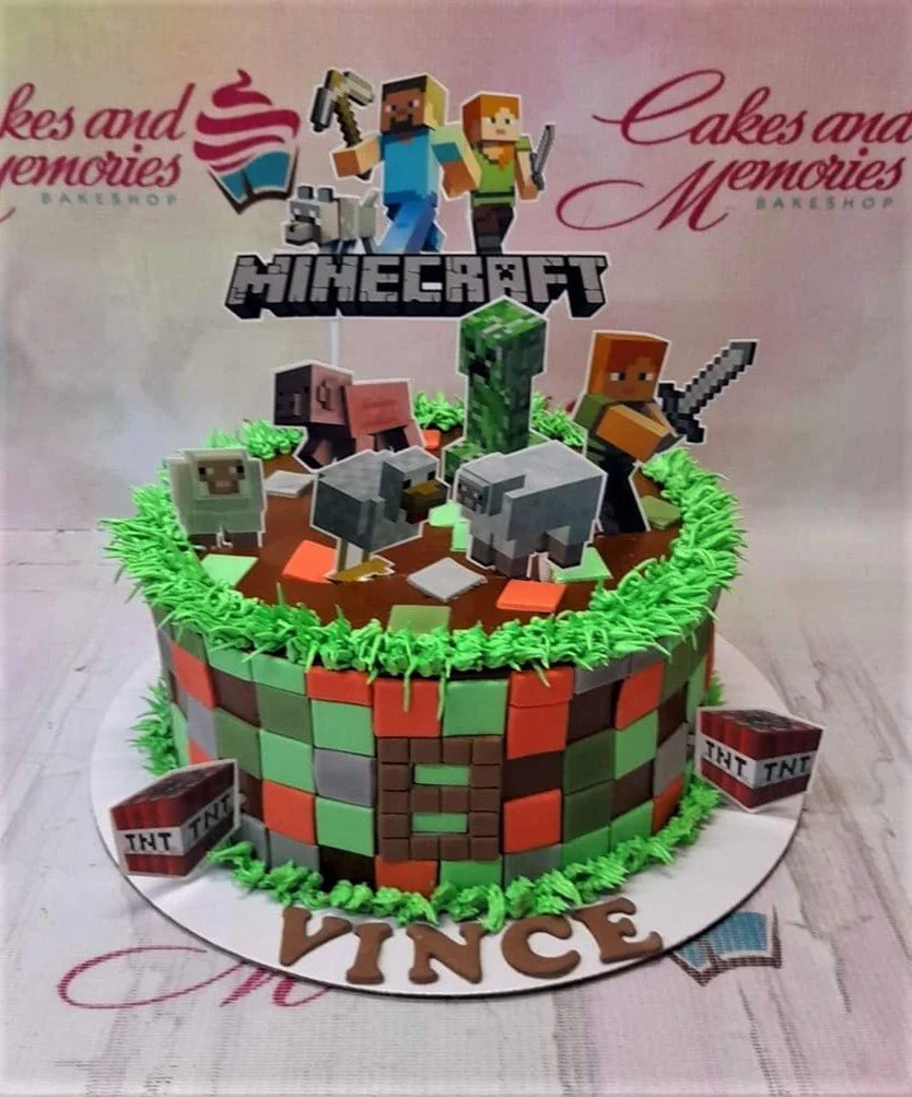 Minecraft Cake