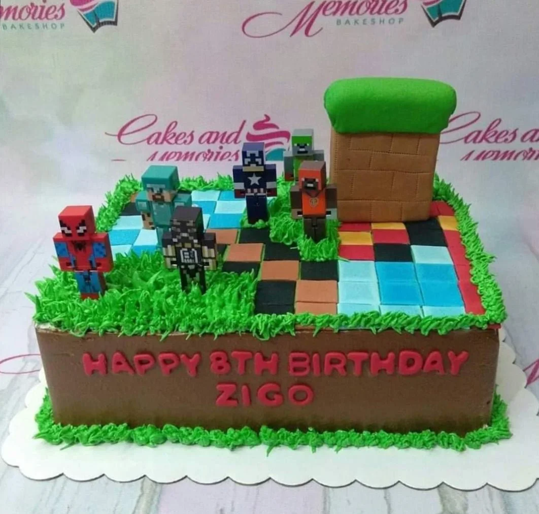 Minecraft Cake