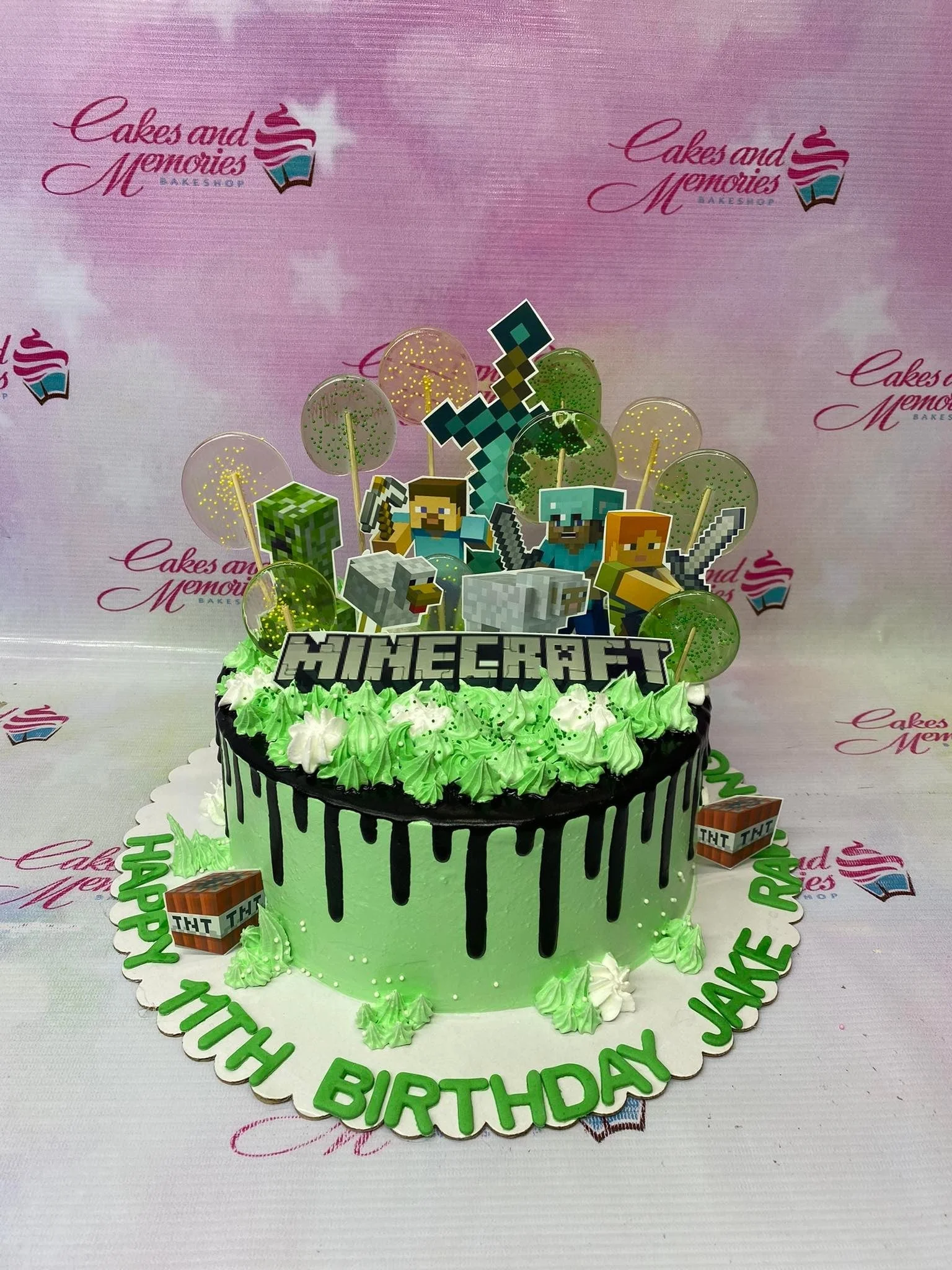 Minecraft Cake