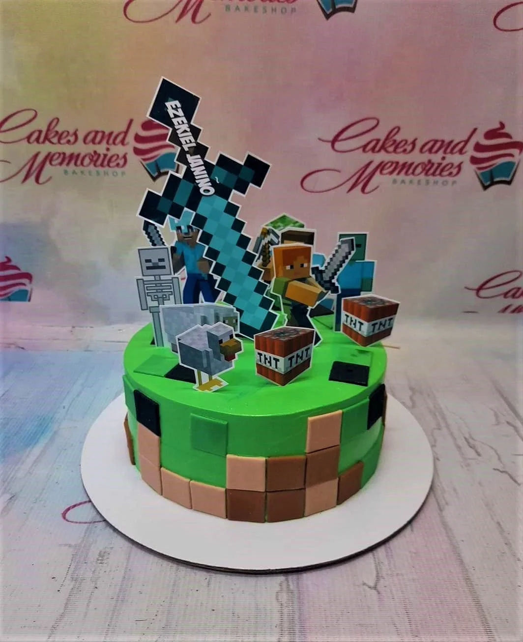 Minecraft Cake